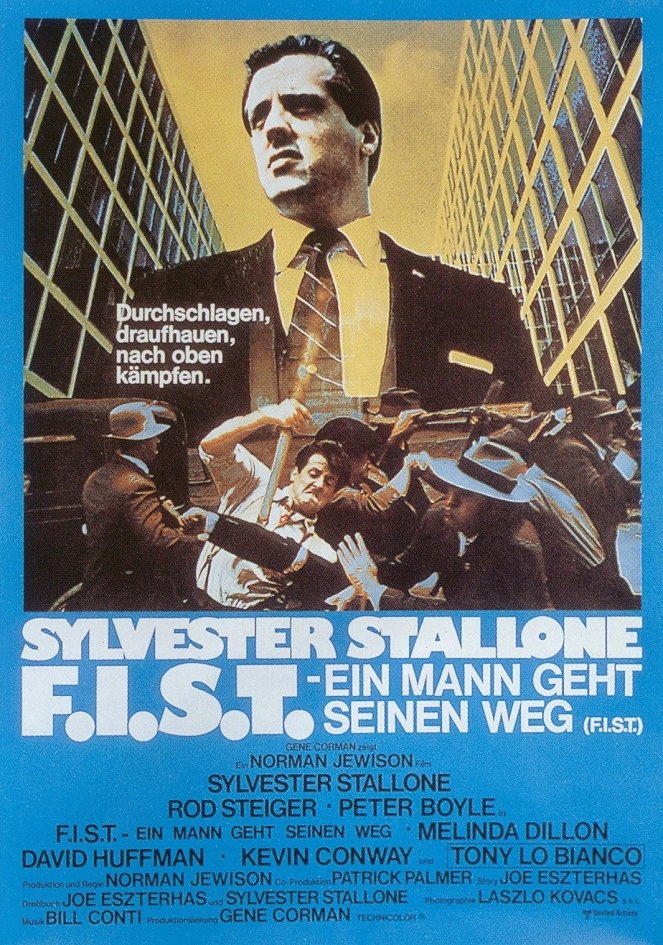 F.I.S.T. - Ein Mann geht seinen Weg - Plakate