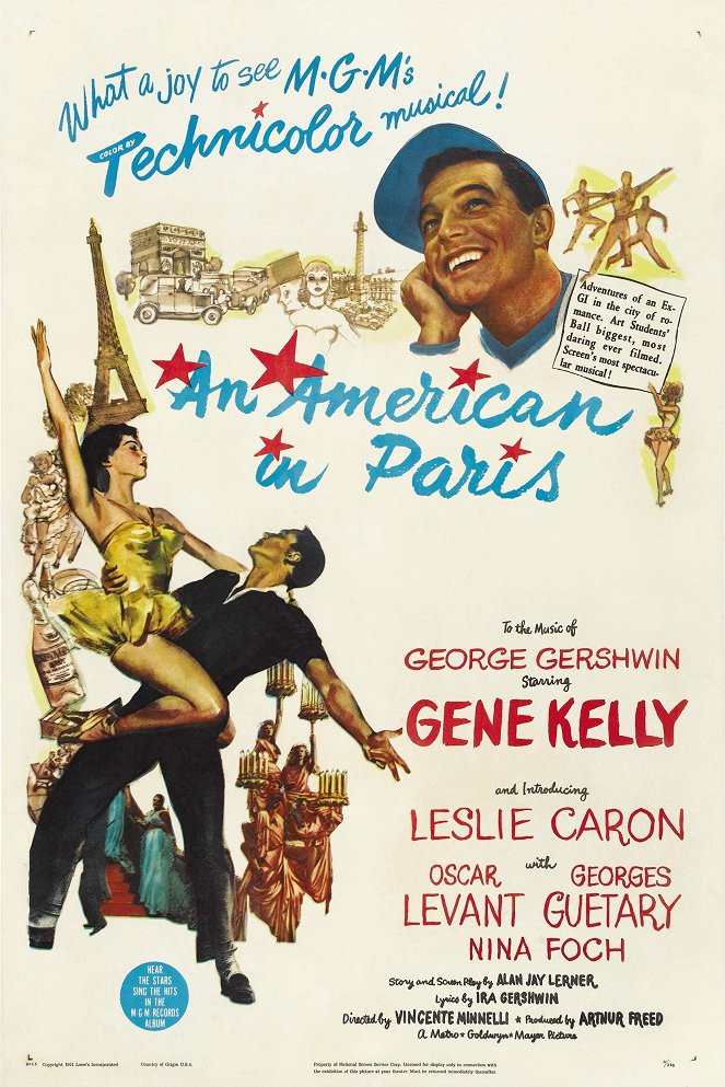 Ein Amerikaner in Paris - Plakate