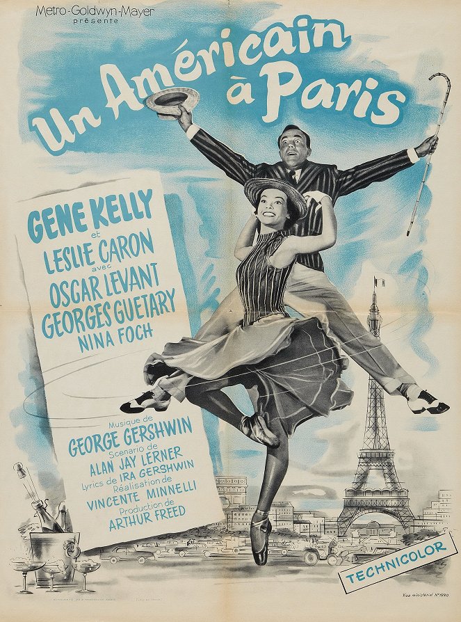 Un Américain à Paris - Affiches