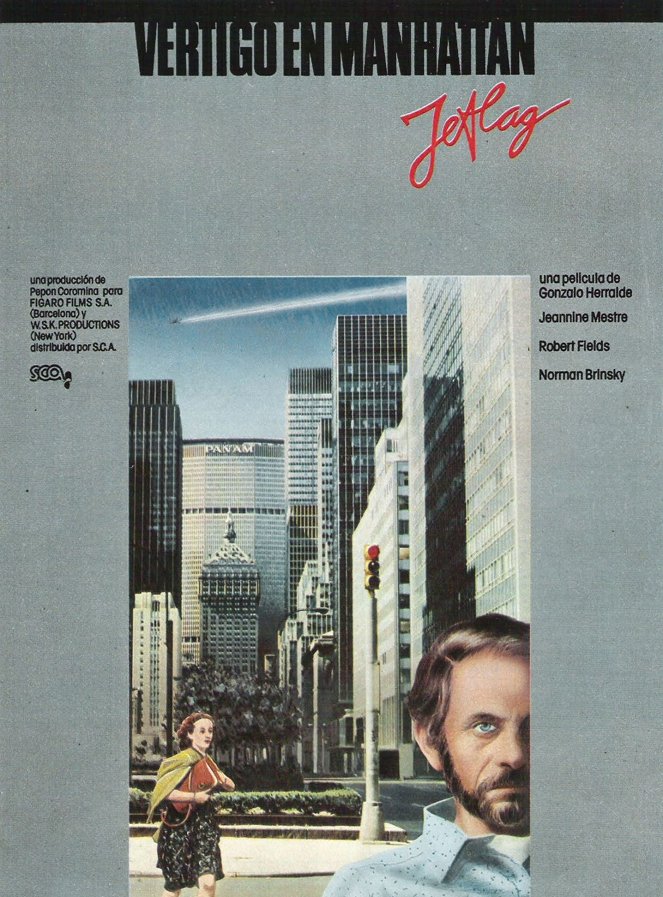 Jet Lag. Vértigo en Manhattan - Plakate