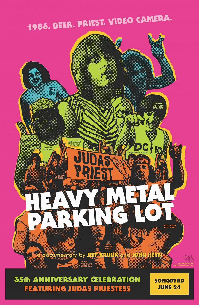 Heavy Metal Parking Lot - Plakátok