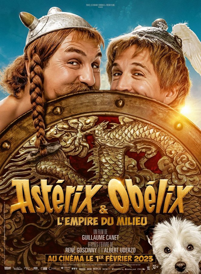 Asterix ja Obelix lohikäärmeen valtakunnassa - Julisteet