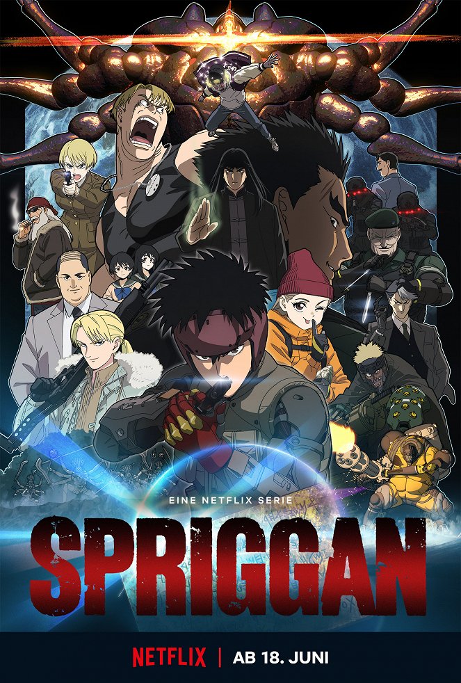 Spriggan - Plakate