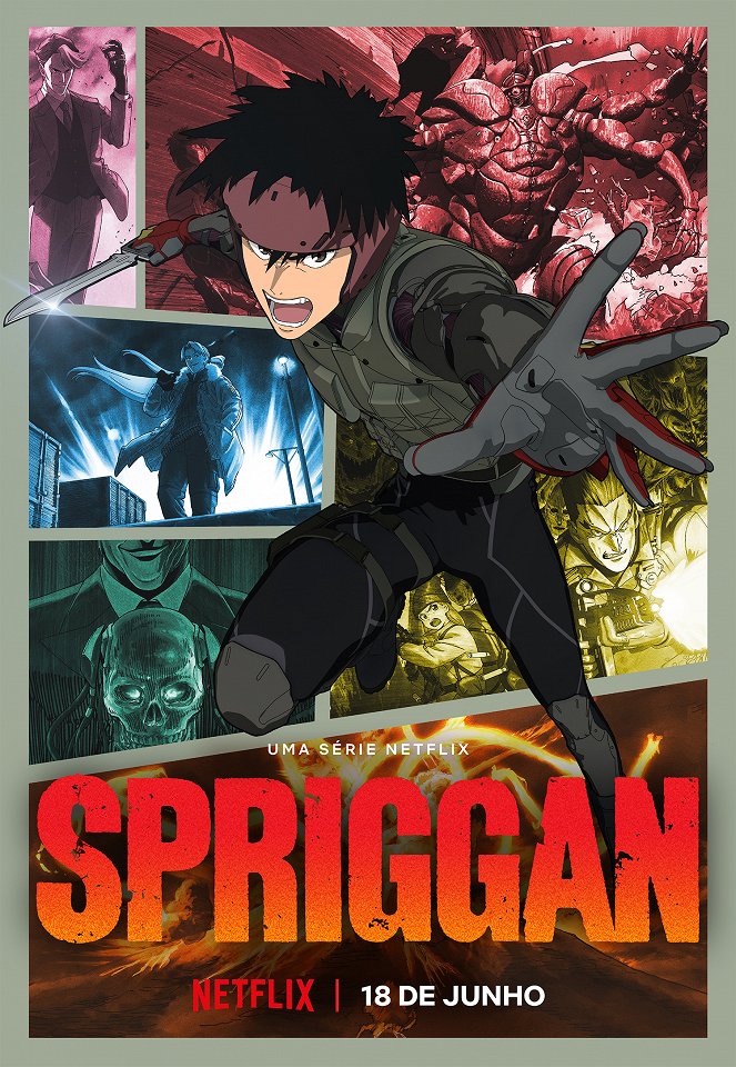 Spriggan - Cartazes