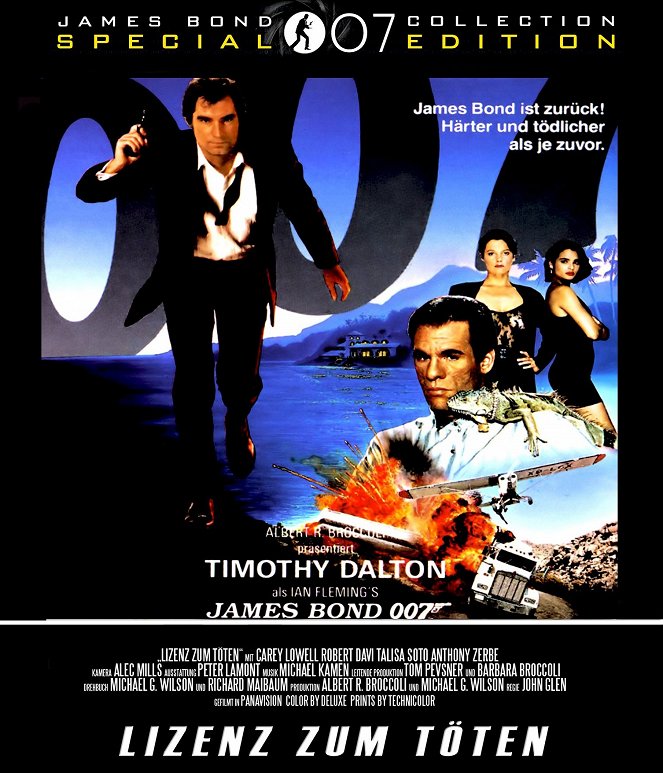 James Bond 007 - Lizenz zum Töten - Plakate