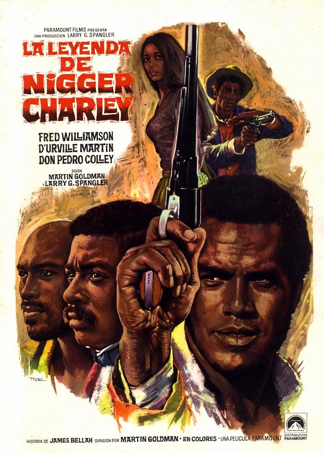 La leyenda de Nigger Charley - Carteles