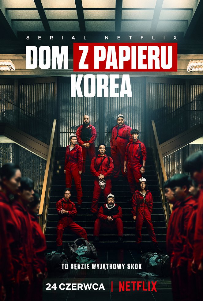 Dom z papieru: Korea - Plakaty