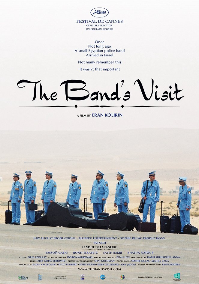 A zenekar látogatása - Plakátok