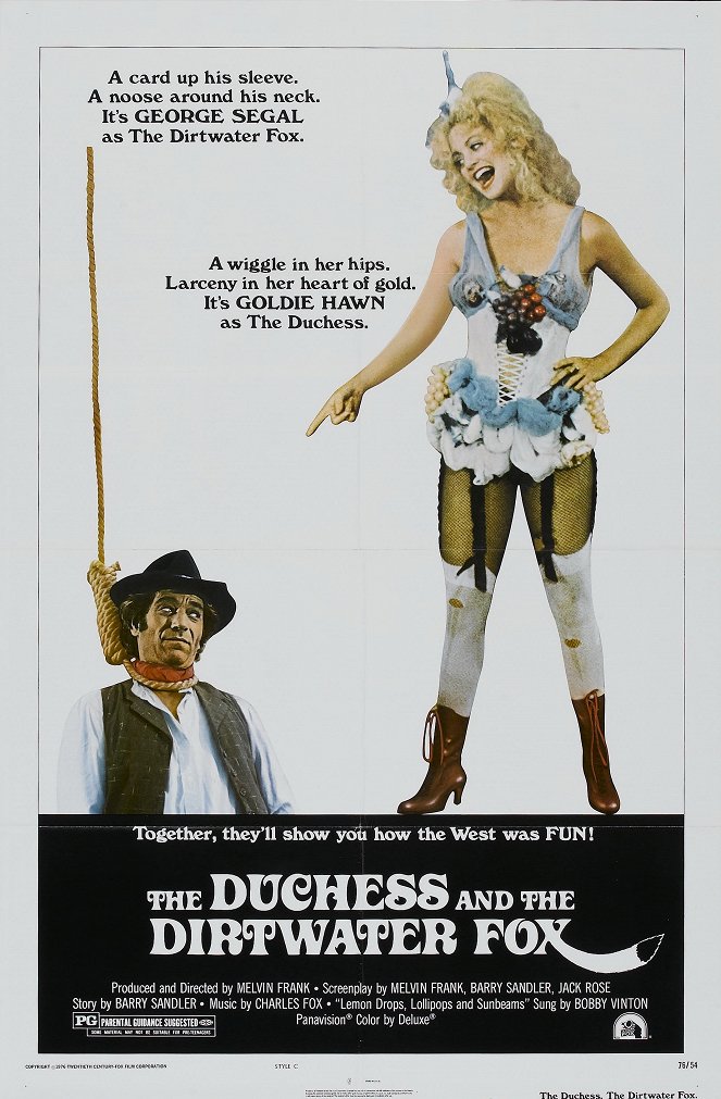 The Duchess and the Dirtwater Fox - Posters