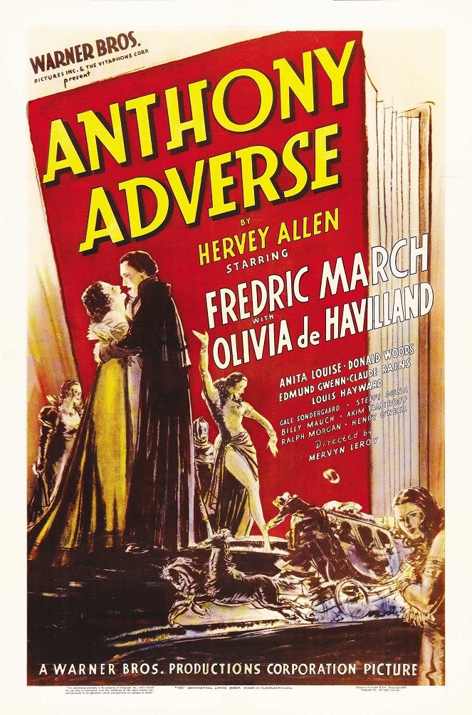 Anthony Adverse, marchand d'esclaves - Affiches