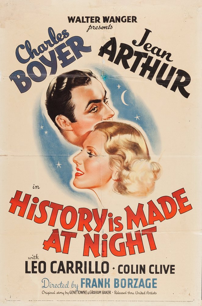 History Is Made at Night - Carteles
