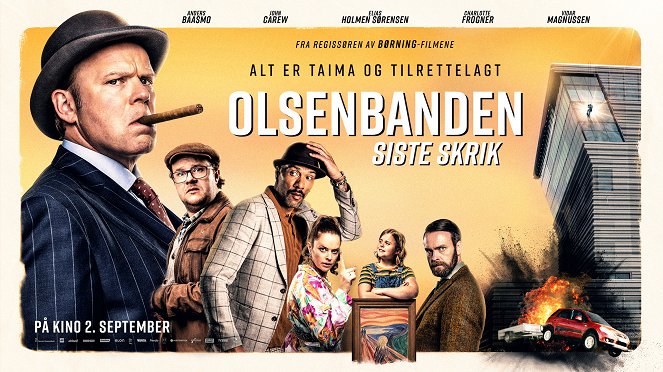 Olsenbanden - Siste skrik - Plakáty