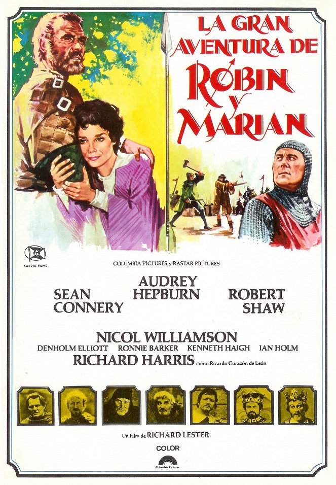 La gran aventura de Robin y Marian - Carteles