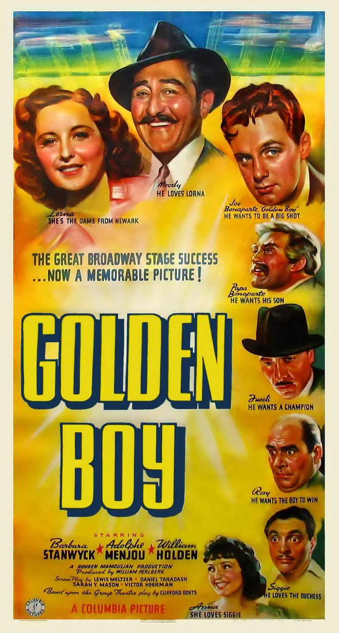 Golden Boy - Plakáty