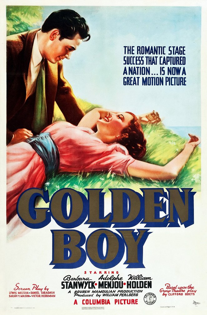 Złoty chłopiec - Plakaty