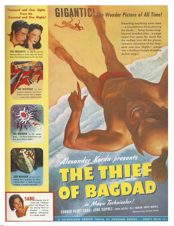 The Thief of Bagdad - Cartazes