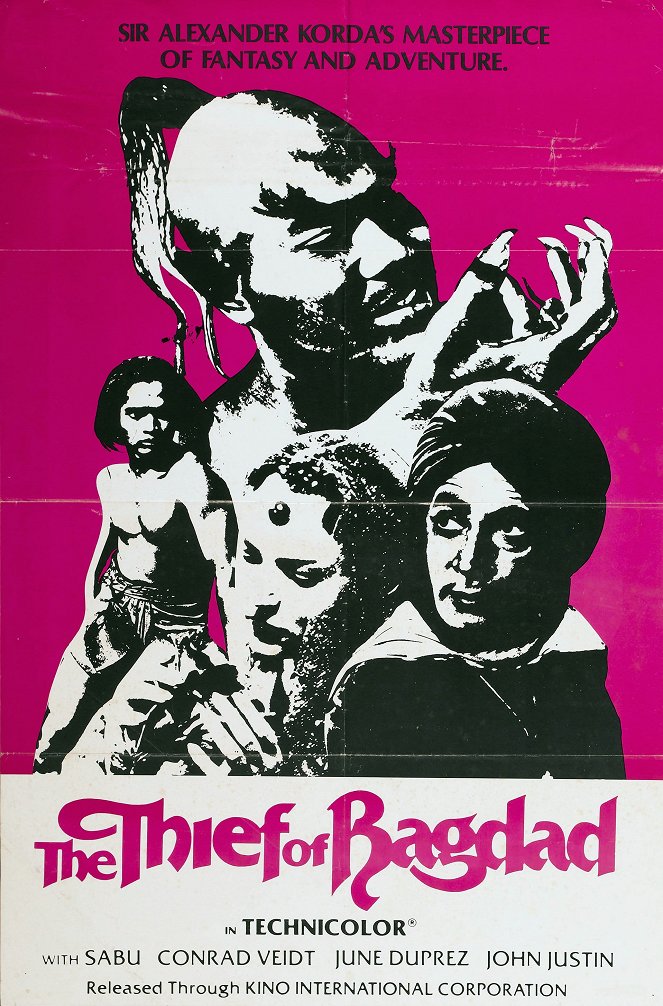 Zloděj z Bagdadu - Plakáty