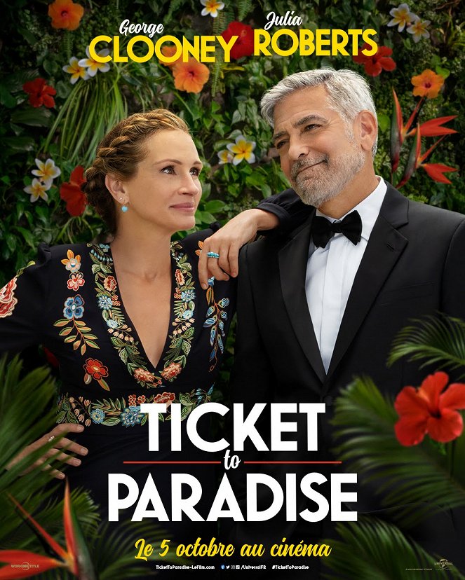 Ticket to Paradise - Affiches