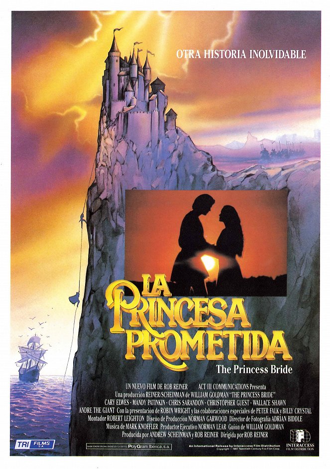 La princesa prometida - Carteles