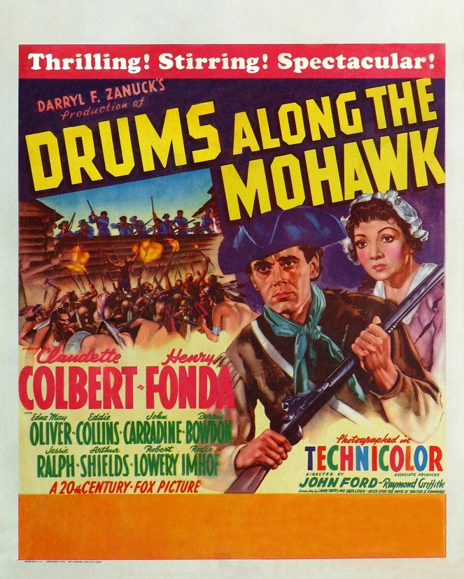 Drums Along the Mohawk - Posters