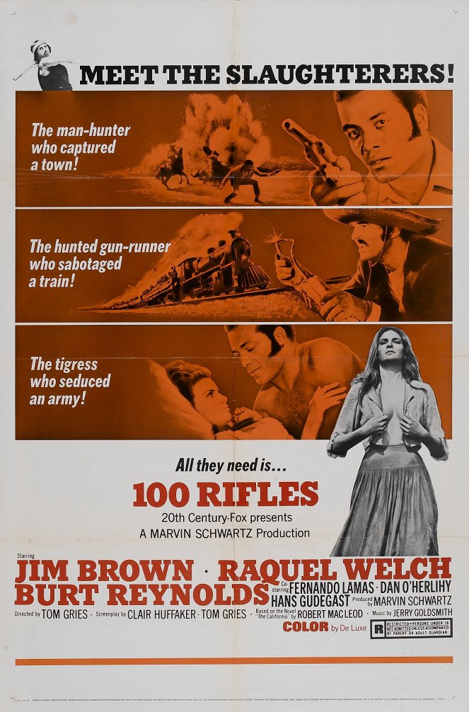 100 Rifles - Posters