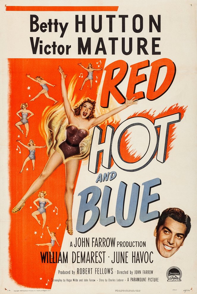 Red, Hot and Blue - Plagáty