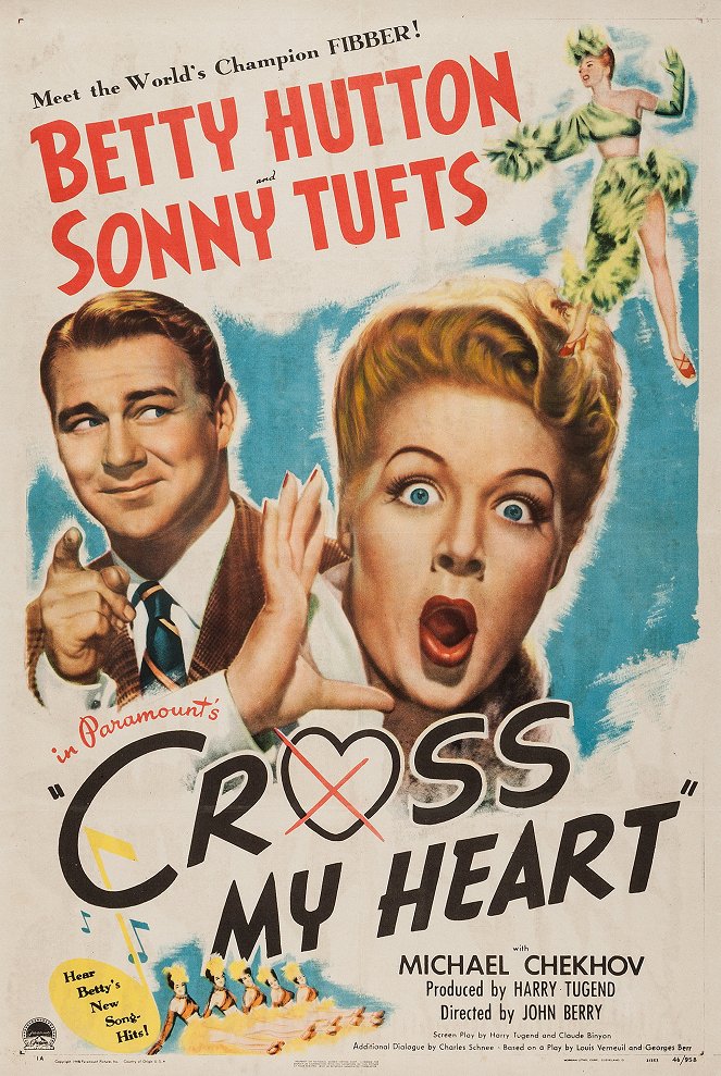Cross My Heart - Posters