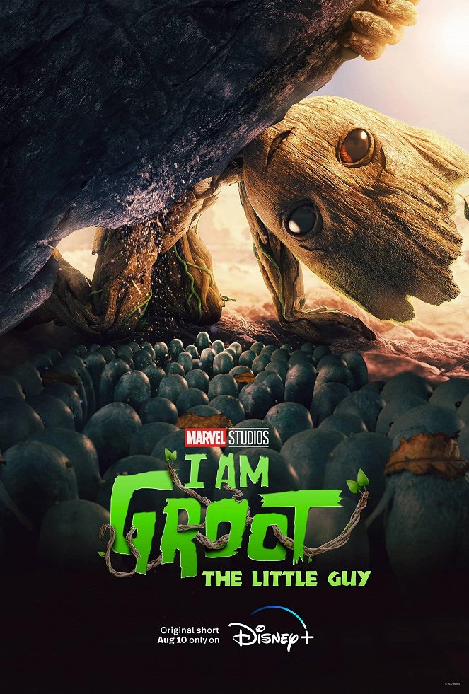 Je s'appelle Groot - I Am Groot - The Little Guy - Posters