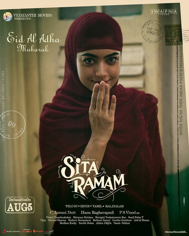 Sita Ramam - Plakátok