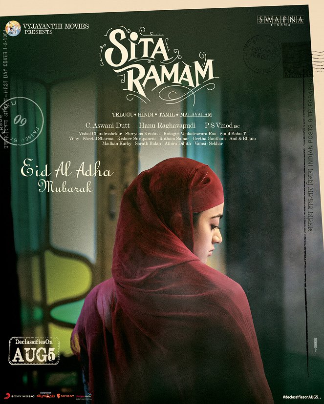 Sita Ramam - Plakátok