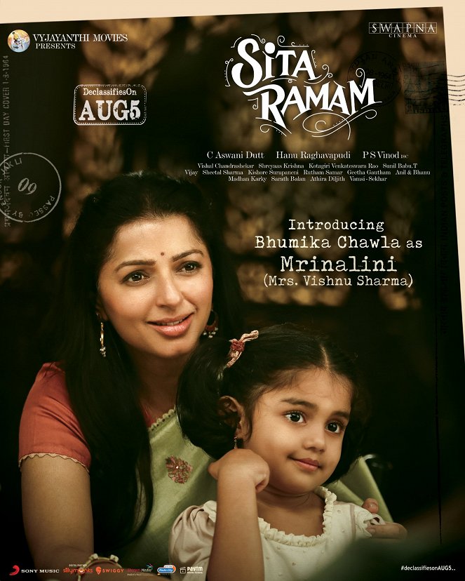 Sita Ramam - Plakate