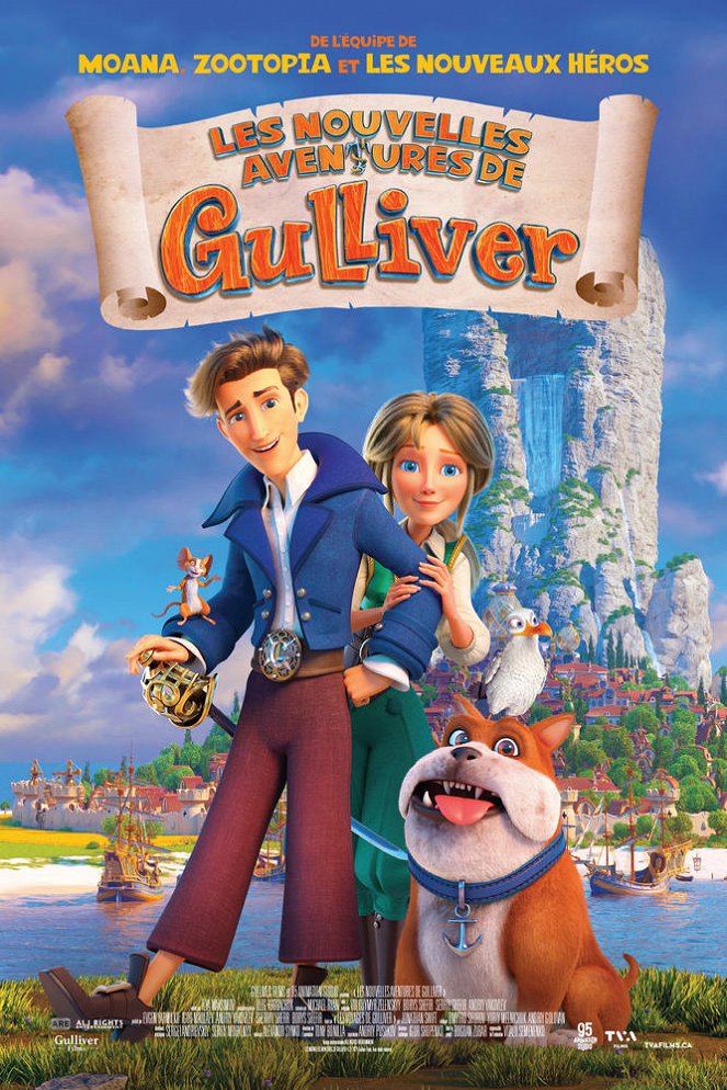 Les Nouvelles Aventures de Gulliver - Posters