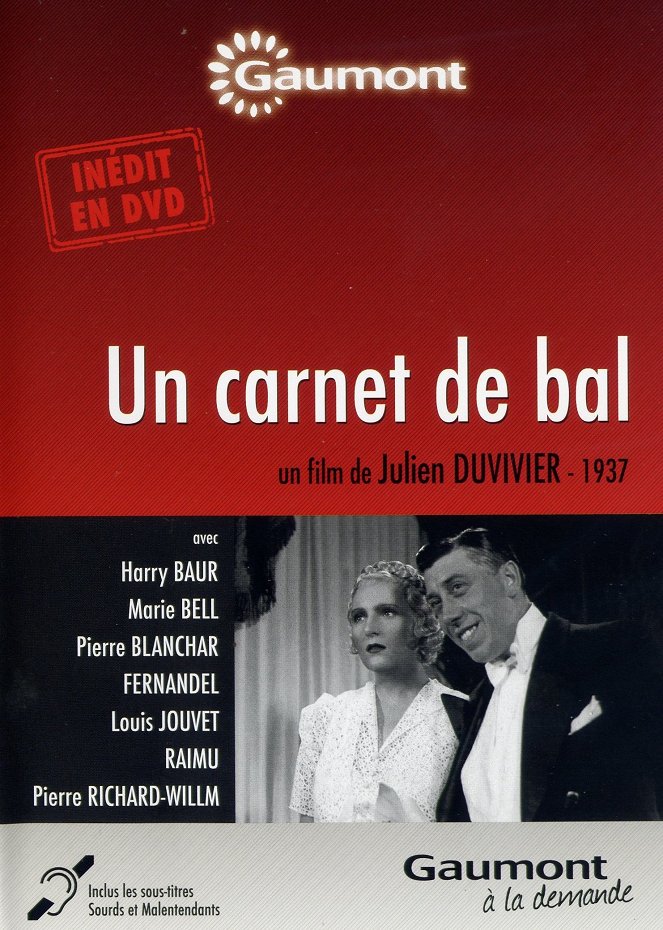 Un carnet de bal - Julisteet