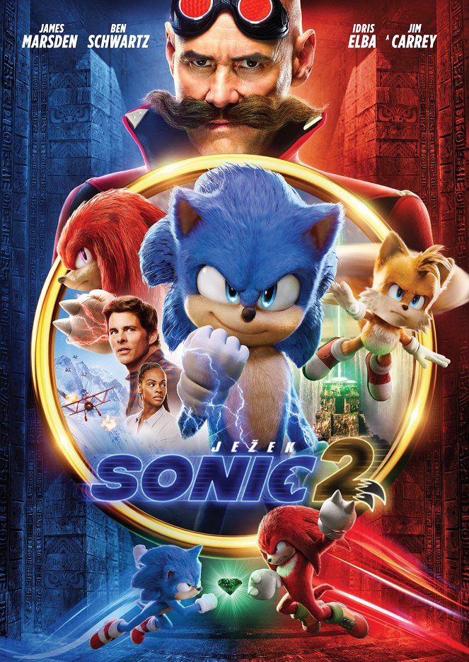 Ježek Sonic 2 - Plakáty