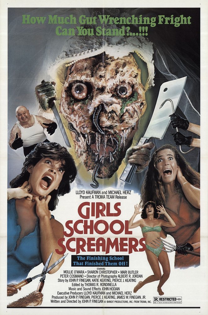 Girls School Screamers - Plagáty