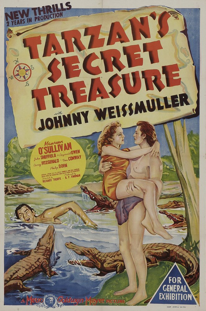 Tarzan's Secret Treasure - Posters