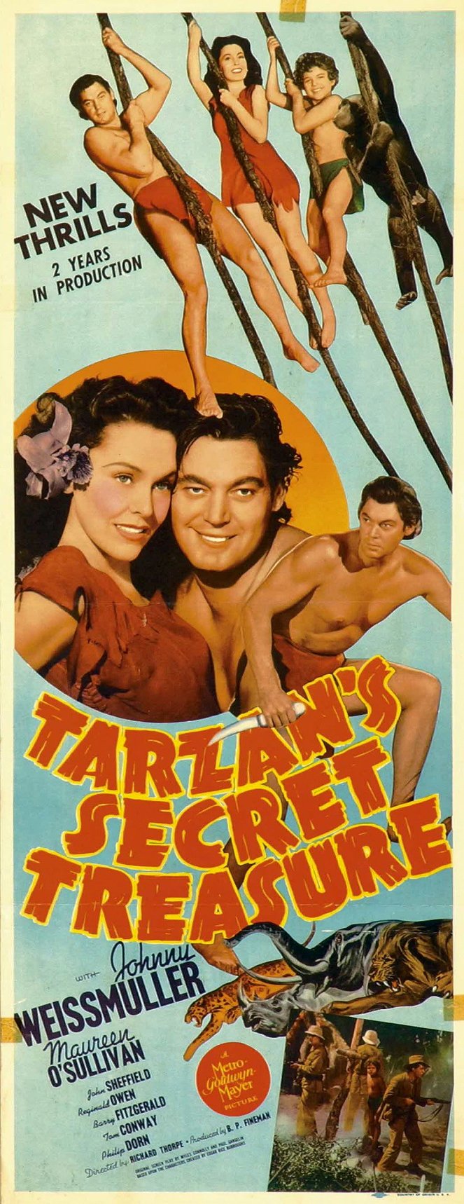 Tarzan's Secret Treasure - Cartazes
