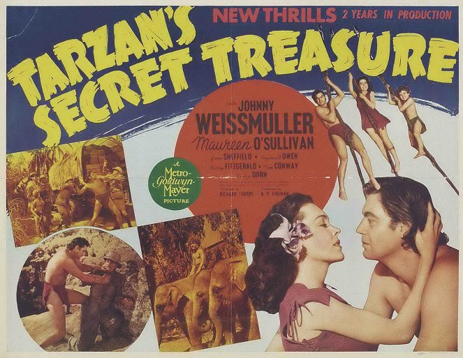 Tarzan's Secret Treasure - Plagáty