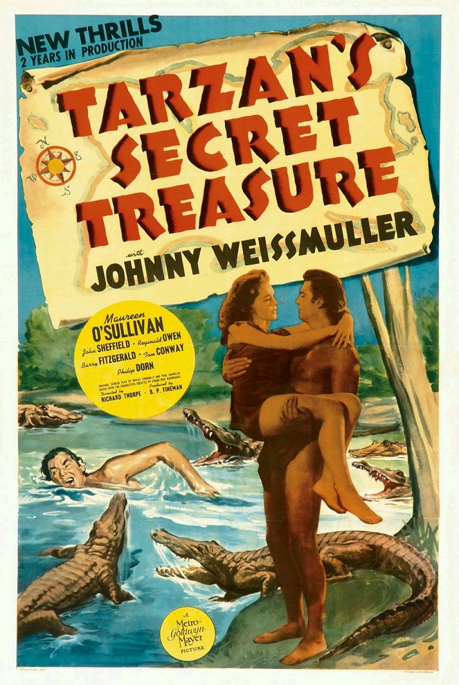 Tarzan's Secret Treasure - Plagáty