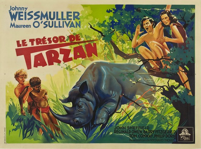 Le Trésor de Tarzan - Affiches