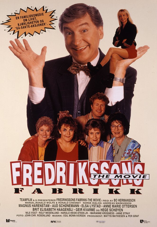 Fredrikssons fabrikk - The movie - Plakate