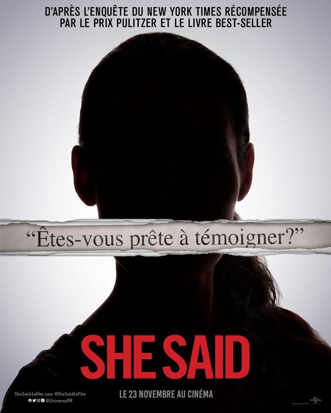 She Said - Affiches