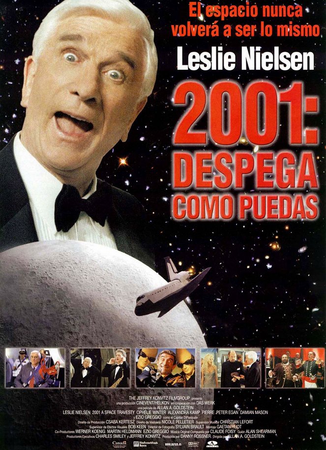 2001: despega como puedas - Carteles