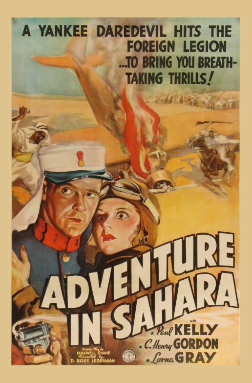 Adventure in Sahara - Plakátok