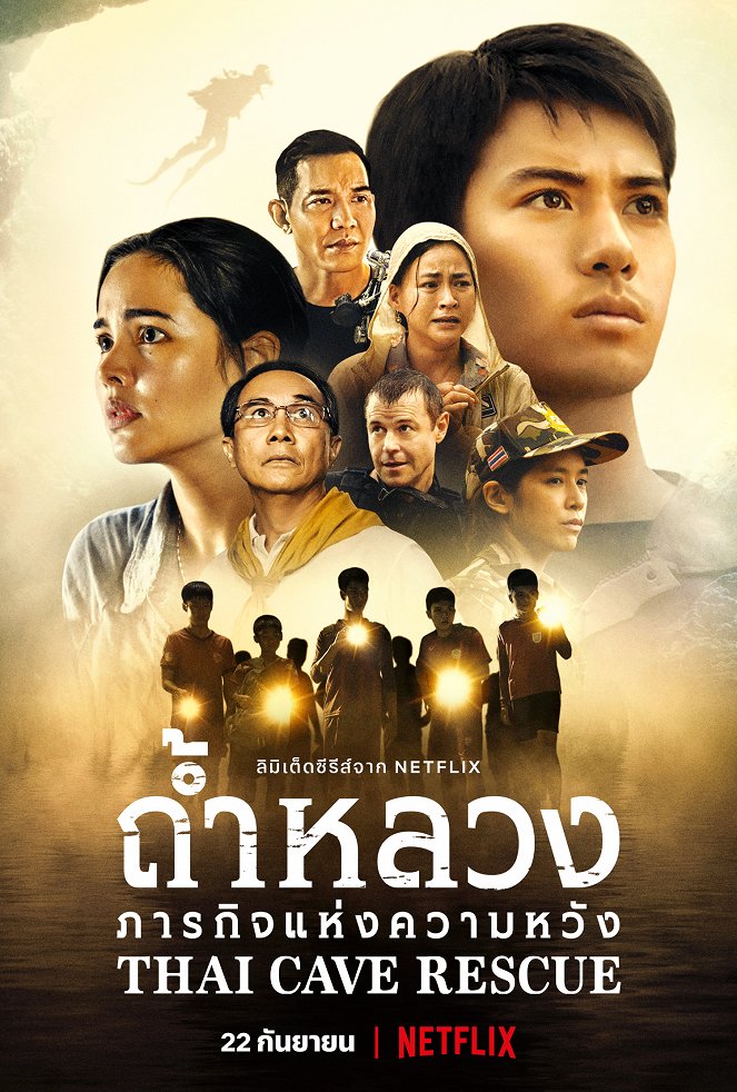 A thaiföldi barlangi mentés története - Plakátok