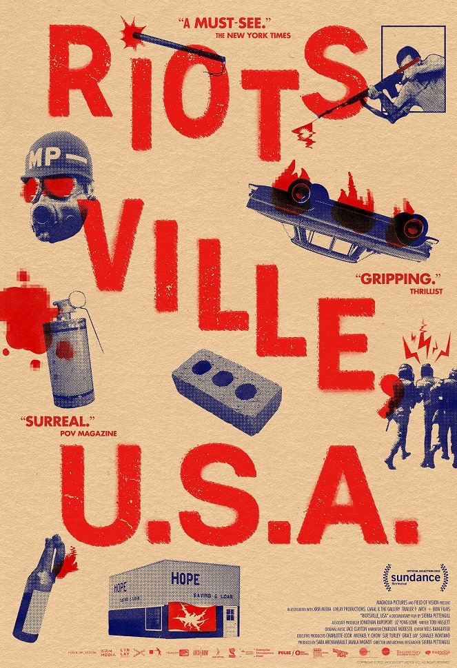 Riotsville, U.S.A. - Plakaty