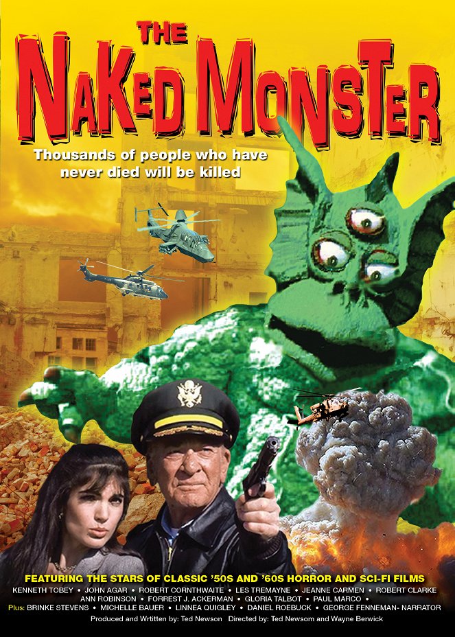 The Naked Monster - Affiches