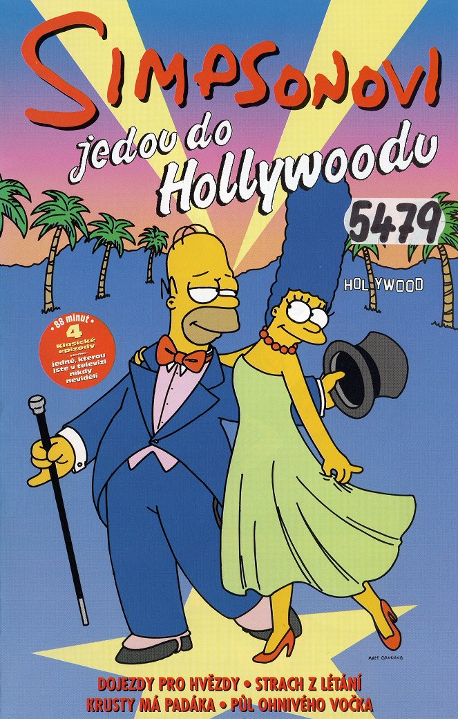 Simpsonovi jedou do Hollywoodu - Plakáty
