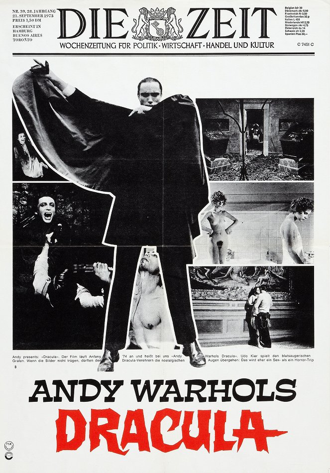 Andy Warhol's Dracula - Plakate