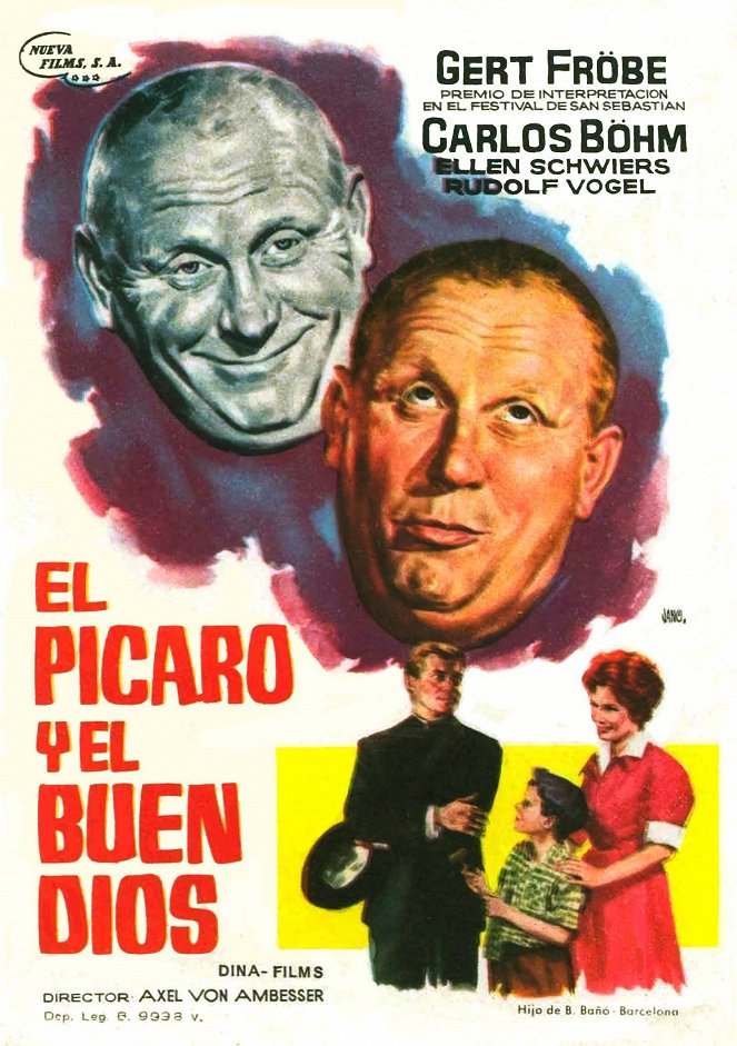 El pícaro y el buen Dios - Carteles